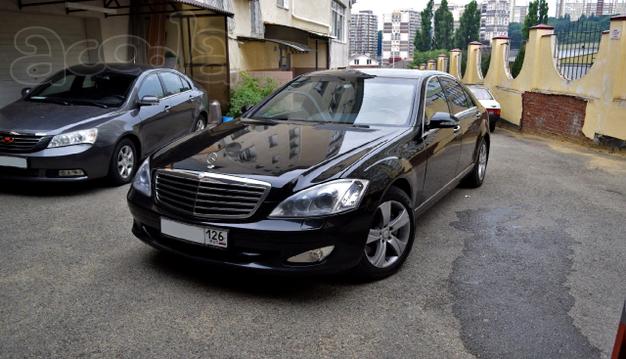 Аренда автомобиля Mercedes-Benz S класс с водителем в г. Ставрополь